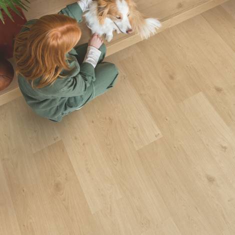 Quickstep PVC Click Kusteik beige BLOS BASE
