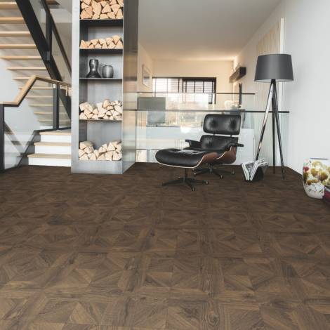 Laminaat Quickstep Impressive Patterns Royale donkerbruine eik