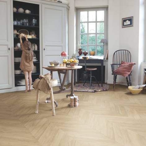 Laminaat Quickstep Impressive Patterns Chevron medium eik